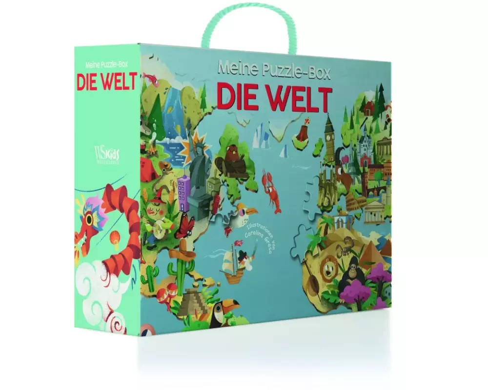 Die Welt. Meine Erste Puzzle Box