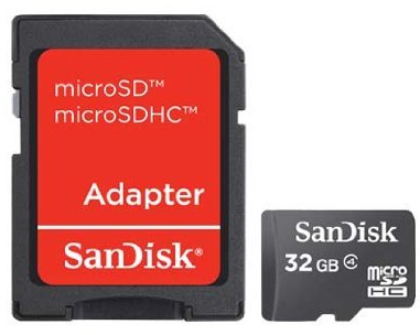 SD CARD MICRO 32GB SDHC
