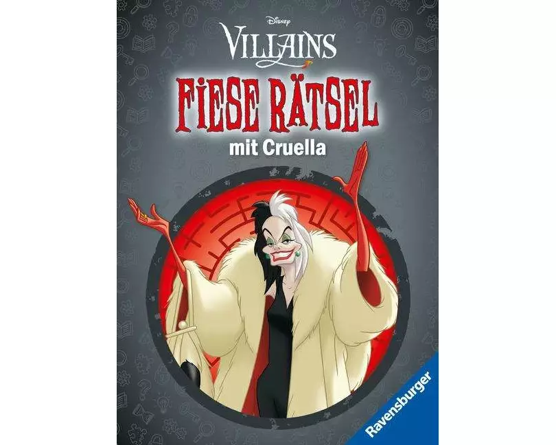 Disney Villains - Fiese Rätsel mit Cruella