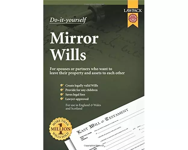 Lawpack Mirror Wills DIY Kit