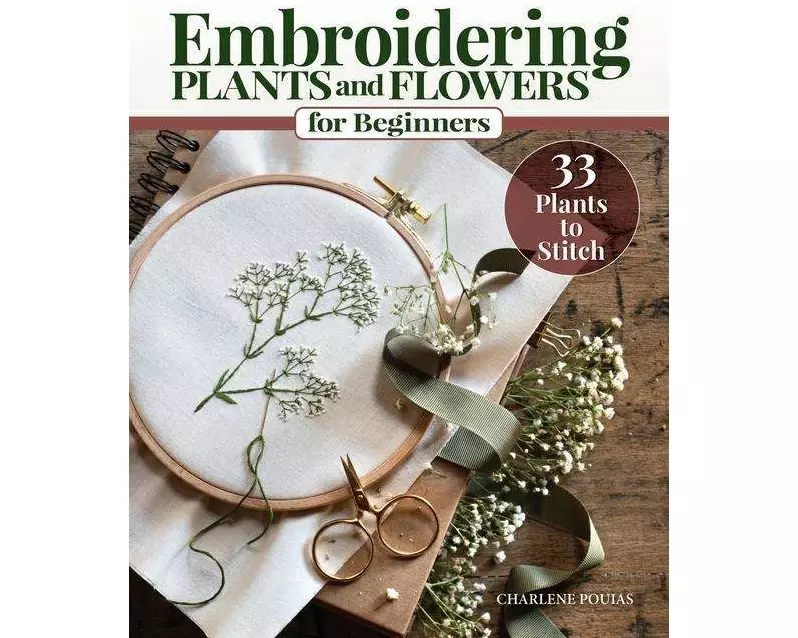Embroidering Plants and Flowers for Beginners