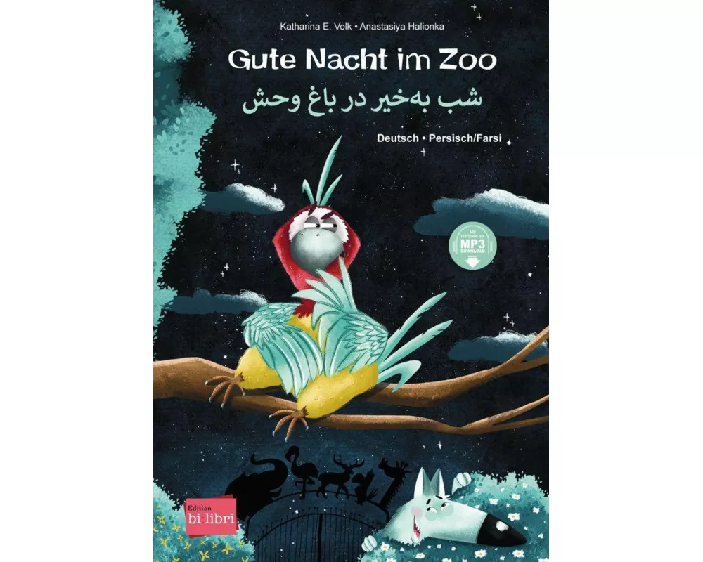 Gute Nacht im Zoo (Deutsch-Persisch/Farsi)