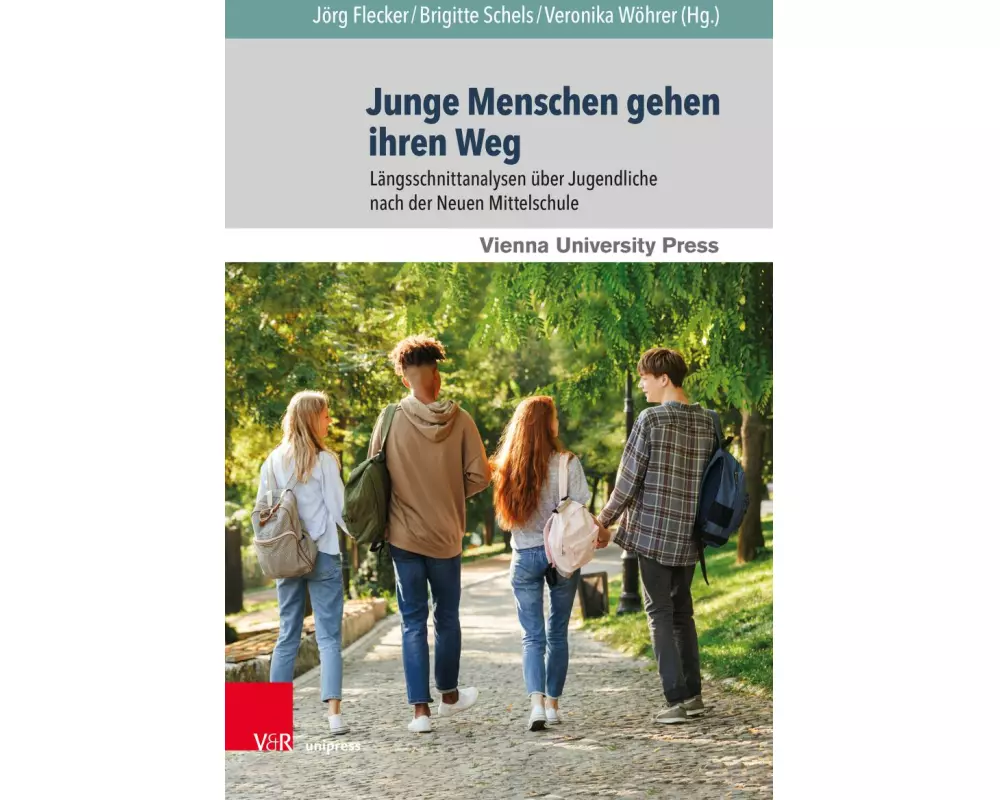 Junge Menschen gehen ihren Weg