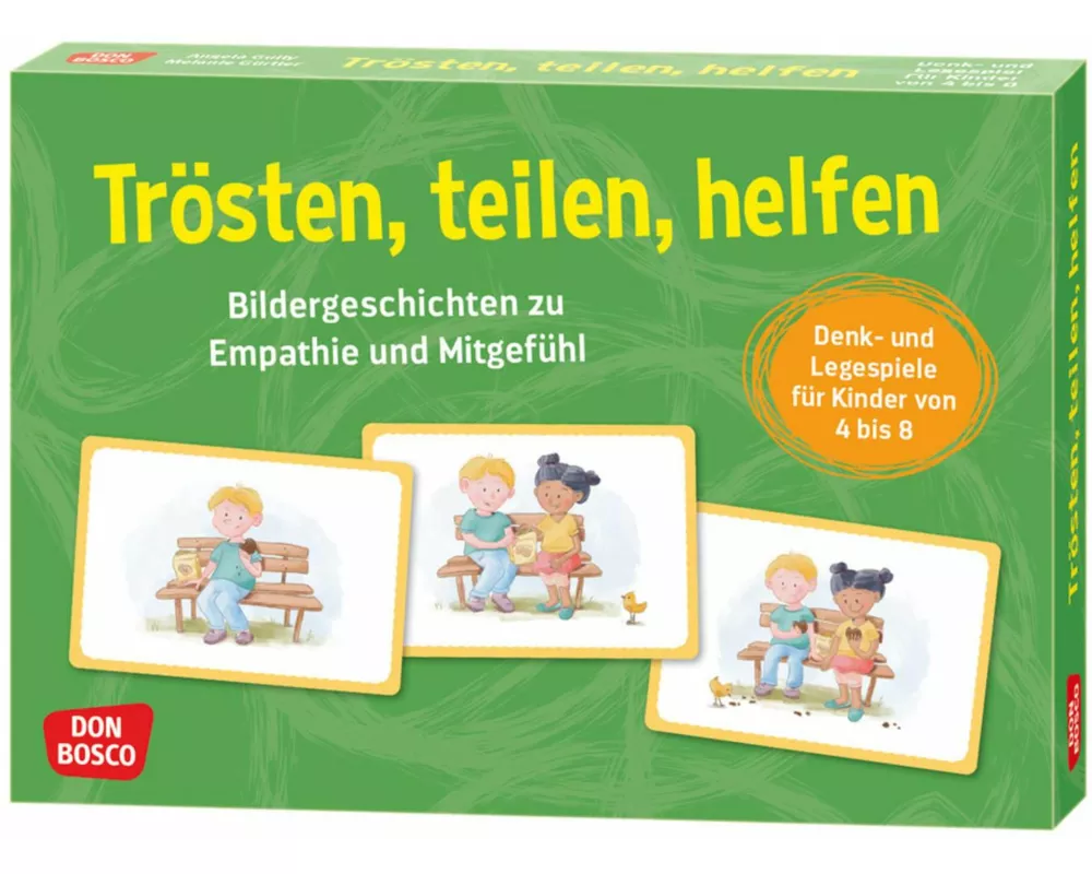 Trösten, teilen, helfen. Bildergeschichten zu Empathie und Mitgefühl