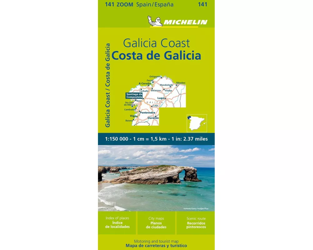 Michelin Costa de Galicia, Galicische Küste