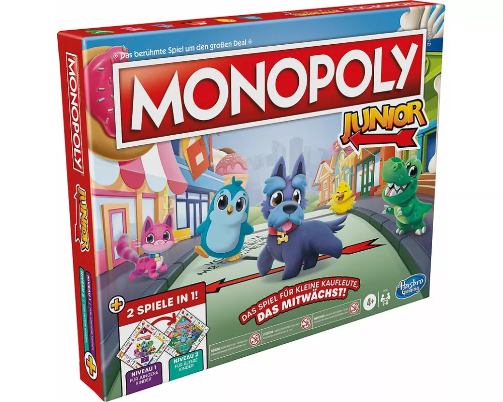 Monopoly Junior 2 Games In 1