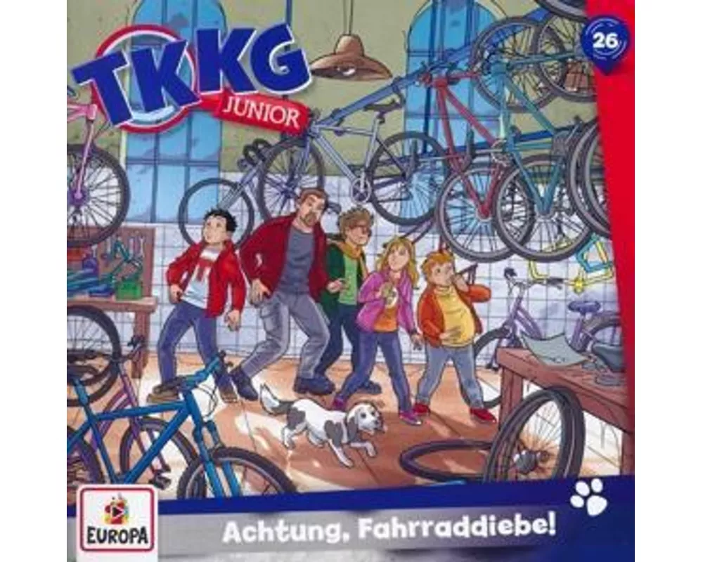 TKKG Junior 26: Achtung, Fahrraddiebe!