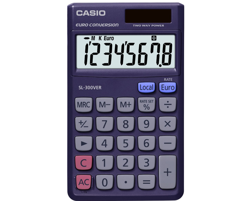 CASIO Taschenrechner SL-300VER-SA