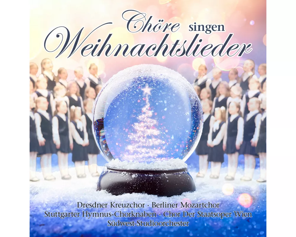 Chöre Singen Weihnachtslieder