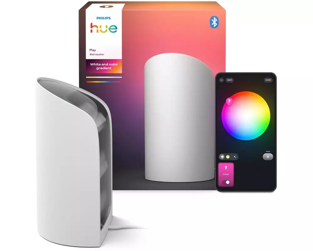Philips Hue Play Wallwasher single Weiss