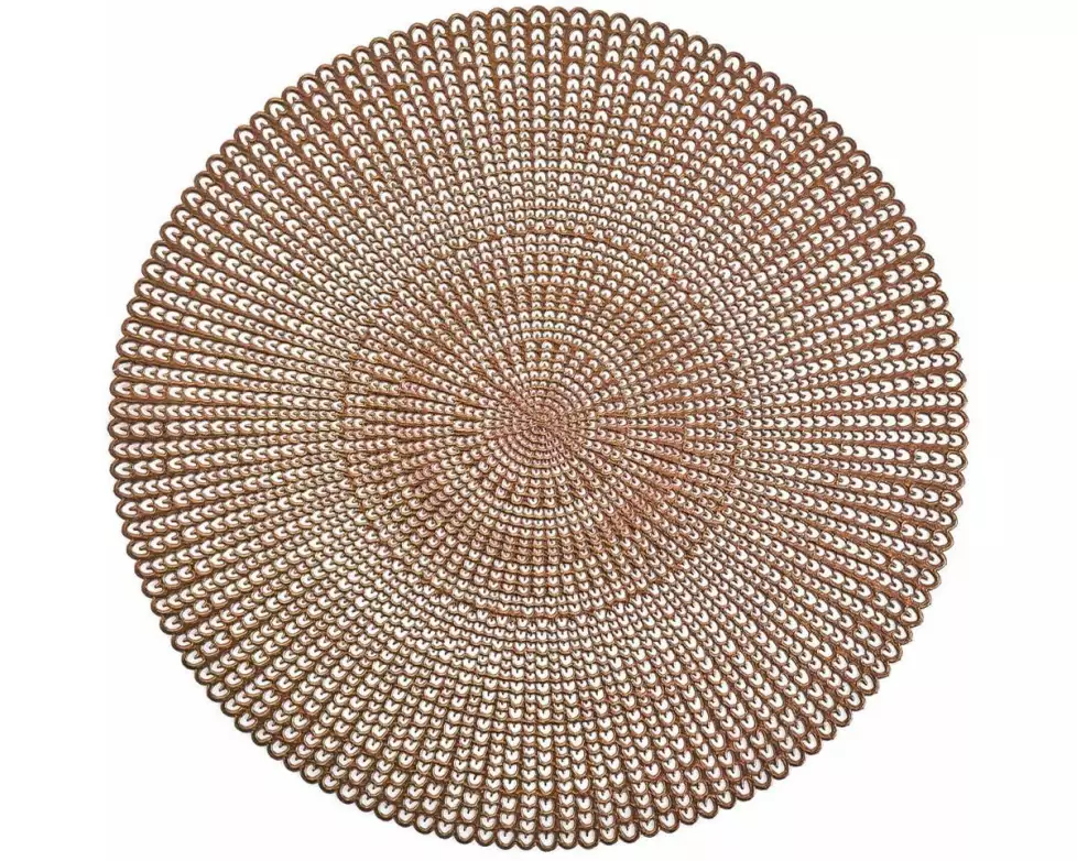 Zeller Present Tischset Cut out Ø 41 cm, Kupfer