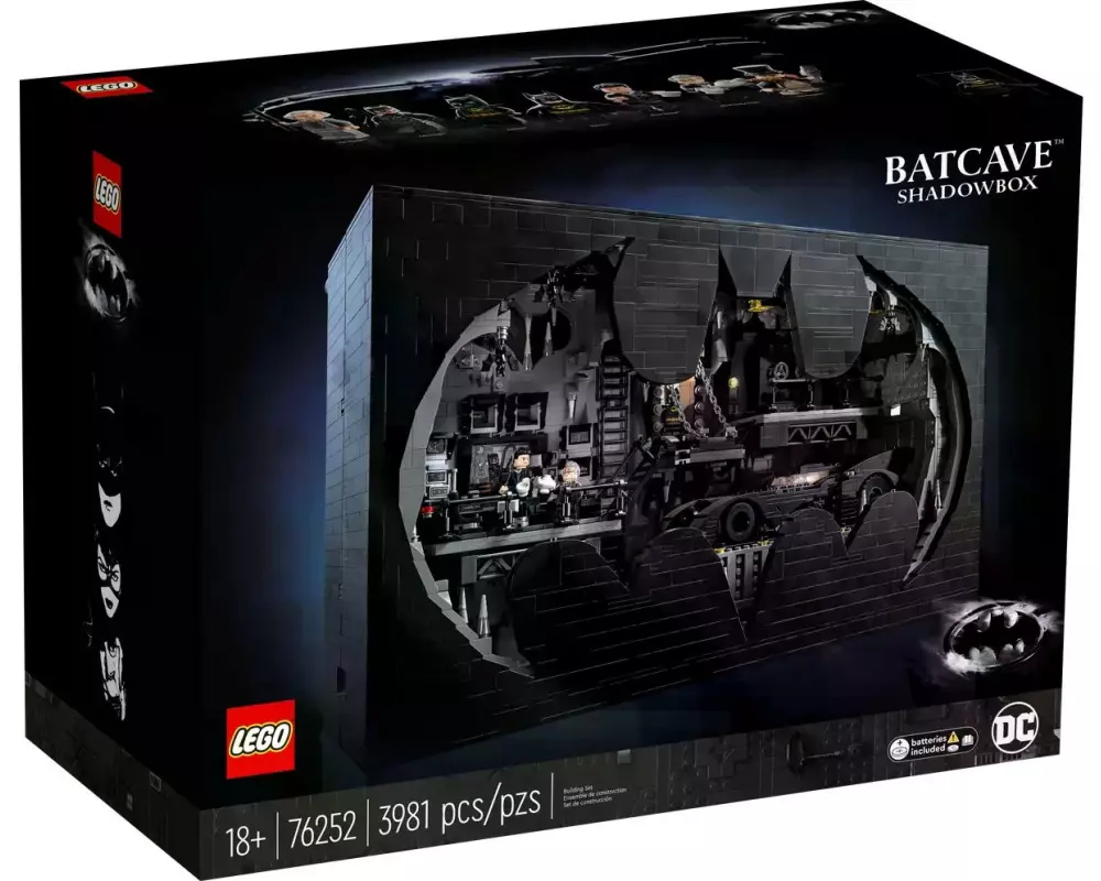 LEGO® DC Bathöhle – Schaukasten 76252