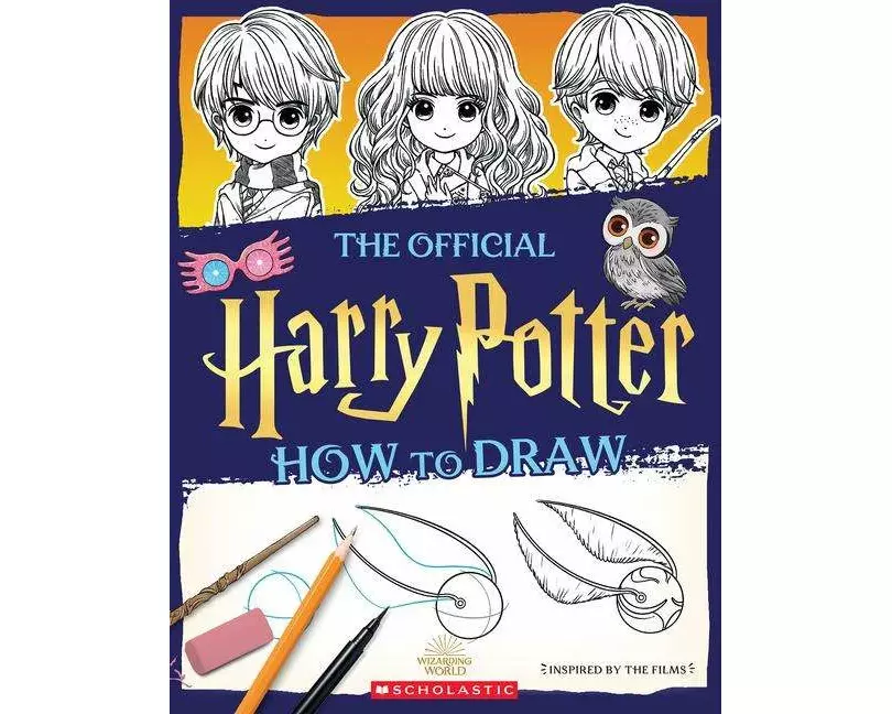 The Official Harry Potter How to Draw the Perfect Stocking Stuffer!