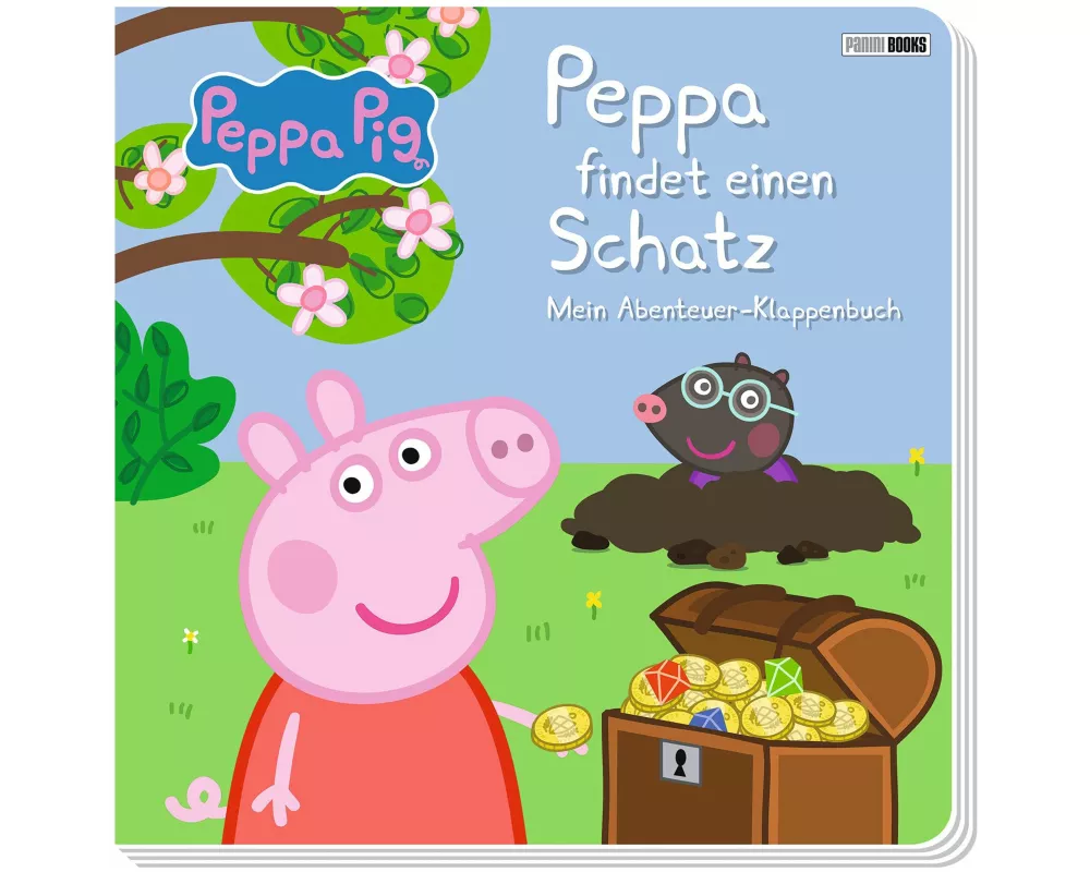 Peppa Pig: Peppa findet einen Schatz - Mein Abenteuer-Klappenbuch