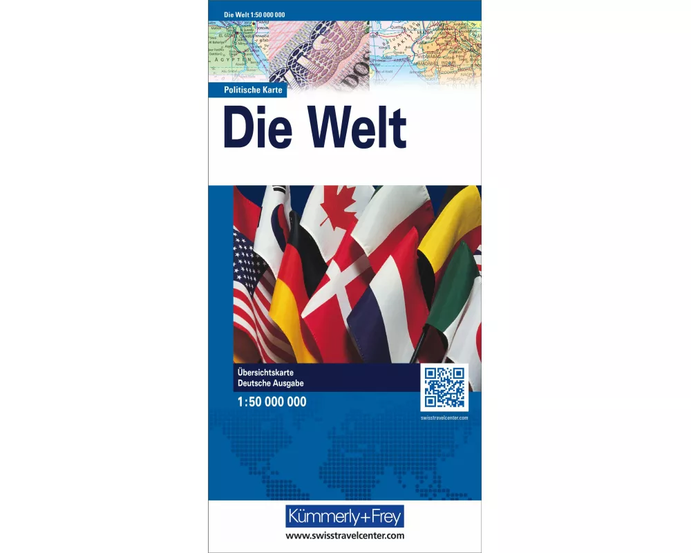 Kümmerly+Frey Weltkarte politisch 1:50 Mio