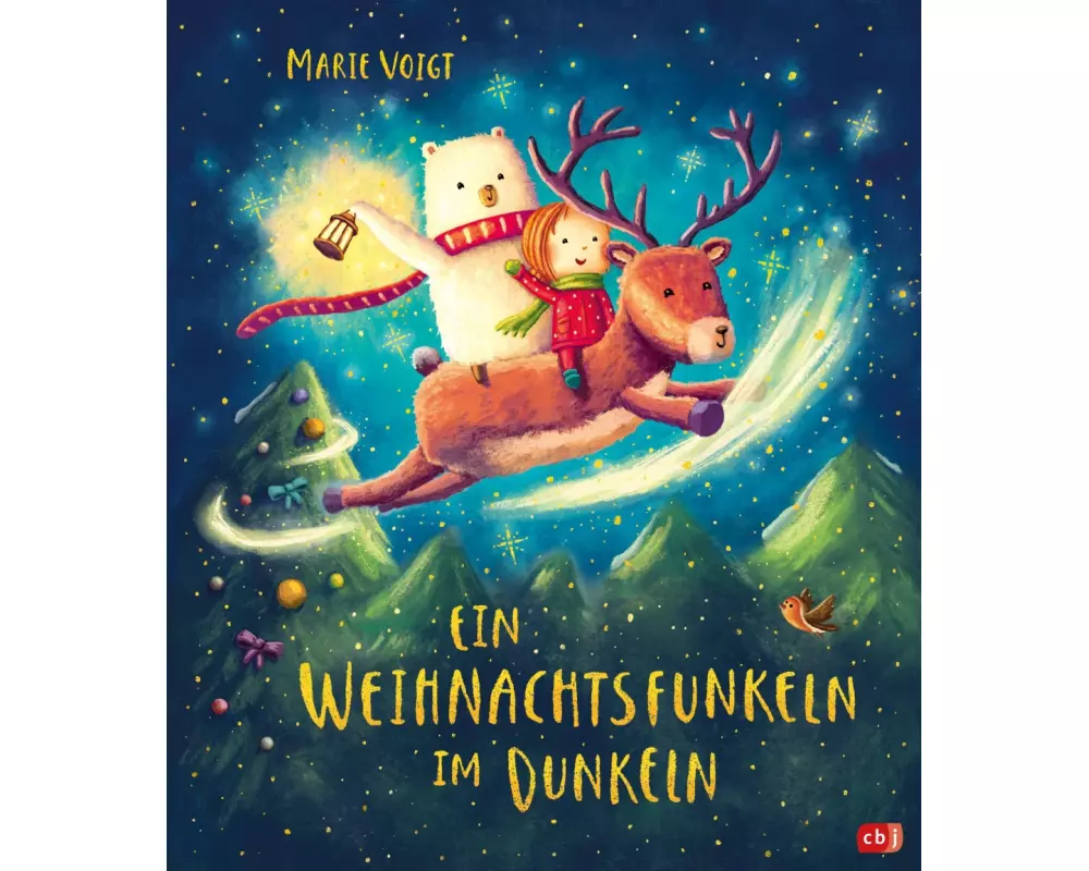 Ein Weihnachtsfunkeln im Dunkeln