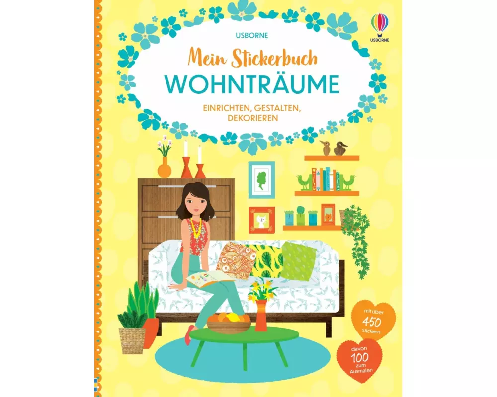 Mein Stickerbuch: Wohnträume