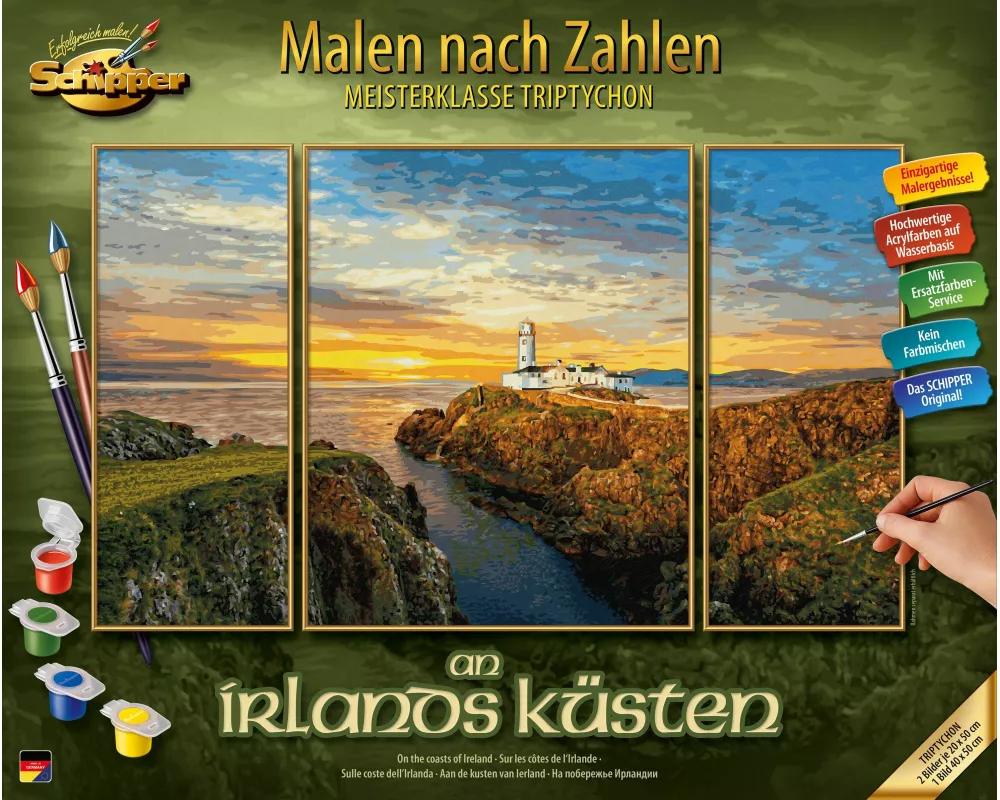 Malen nach Zahlen - An Irlands Küsten