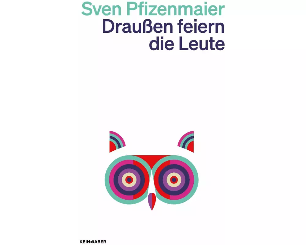 Draußen feiern die Leute