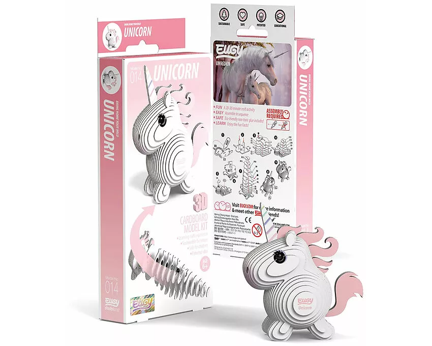 EUGY - 3D Bastelset Einhorn