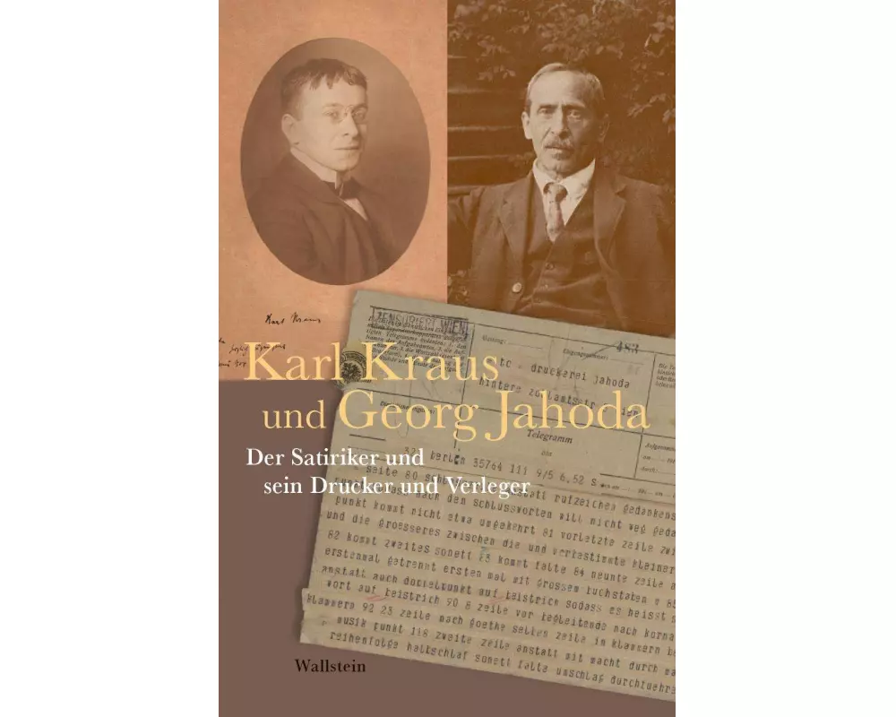 Karl Kraus und Georg Jahoda