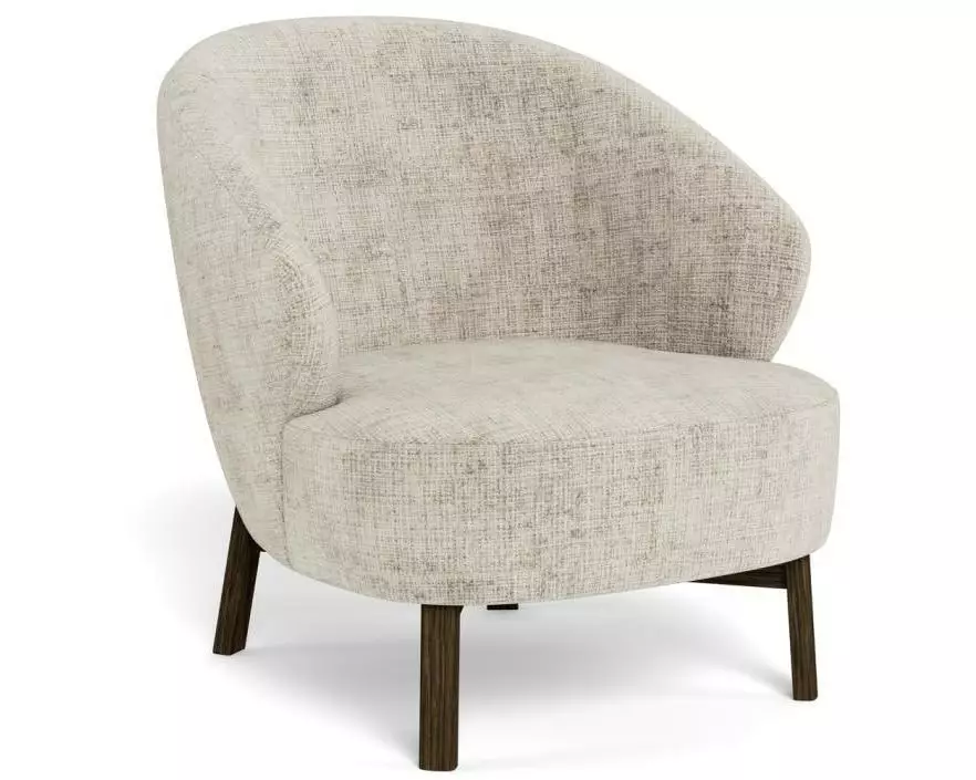 AC Design Sessel Darlene Beige, 77.5 x 78 cm