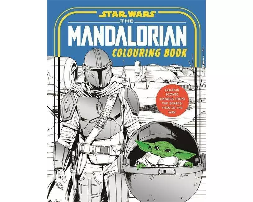 Star Wars: The Mandalorian Colouring Book