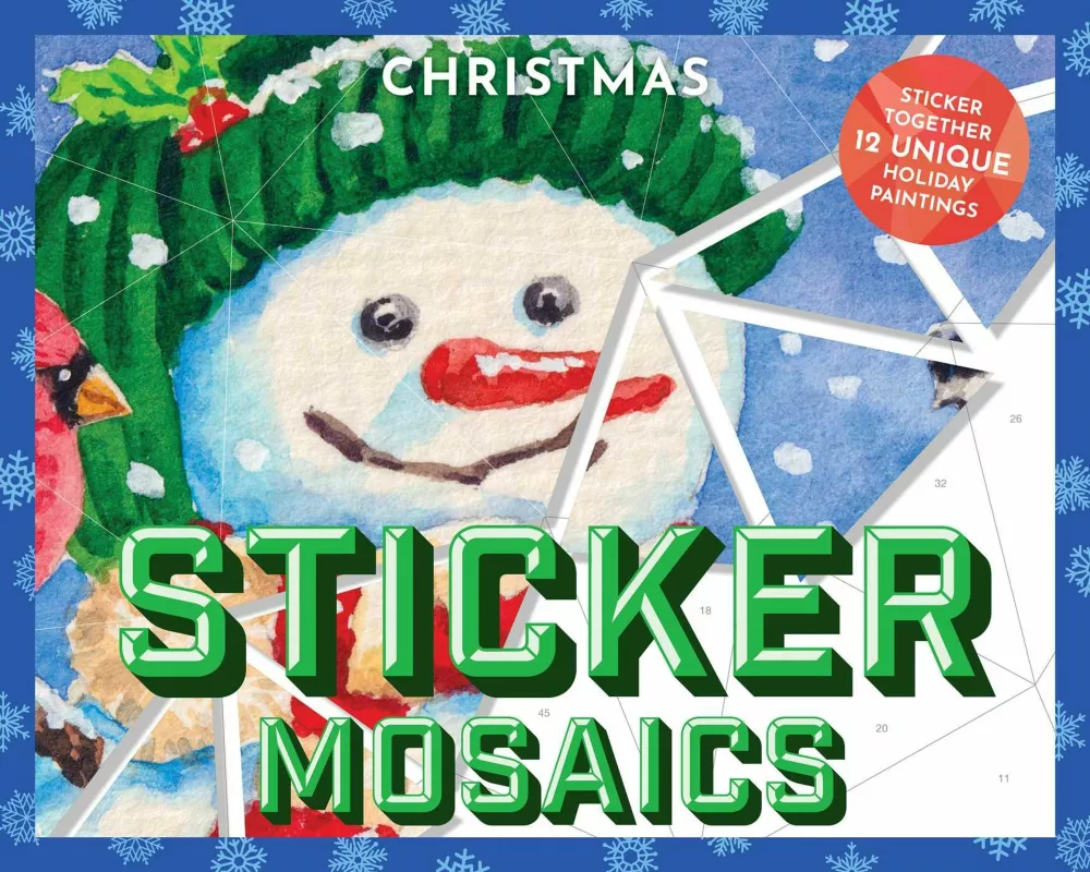 Sticker Mosaics: Christmas
