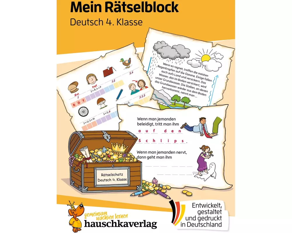 Mein Rätselblock Deutsch 4. Klasse