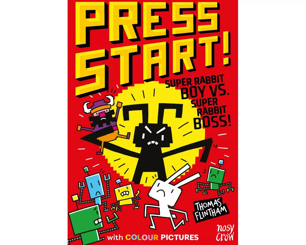 Press Start! Super Rabbit Boy vs Super Rabbit Boss!
