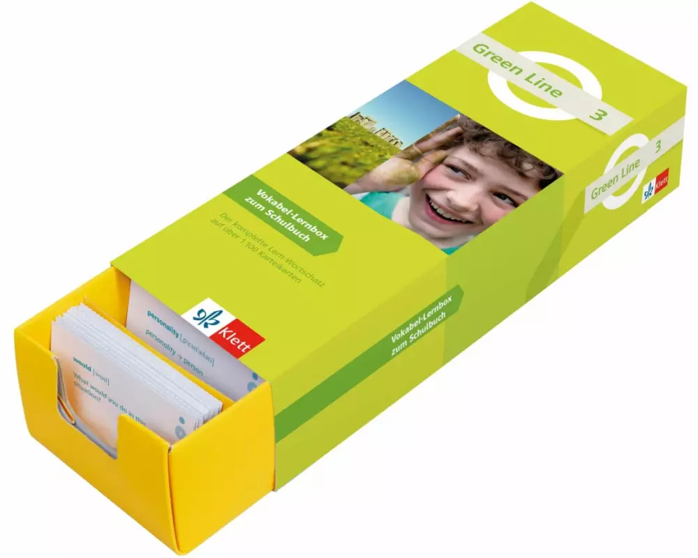 Green Line 3 (ab 2021) Klasse 7 Vokabel-Lernbox zum Schulbuch