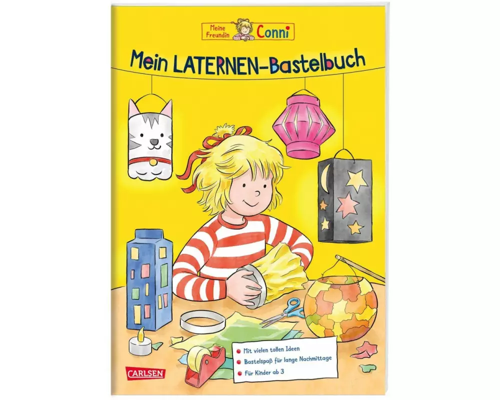 Conni Gelbe Reihe (Beschäftigungsbuch): Mein Laternen-Bastelbuch