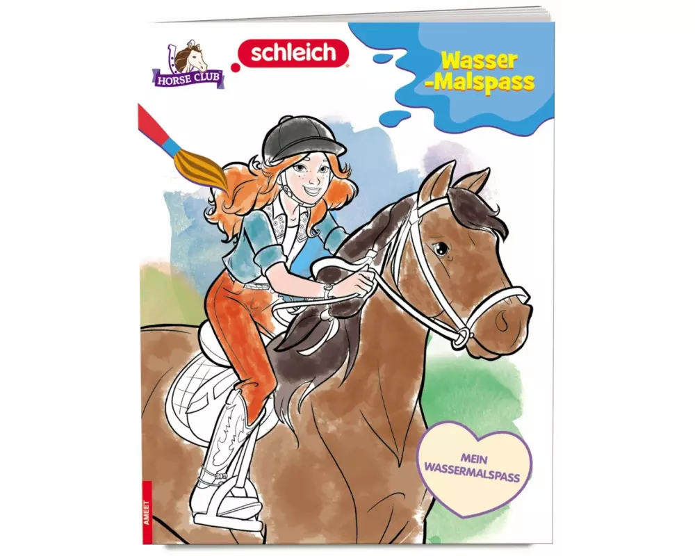 SCHLEICH Horse Club™ – Mein Wasser-Malspass