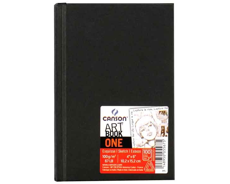 CANSON Art Book One 14x21,6cm 200005568 100 Blatt, gebunden