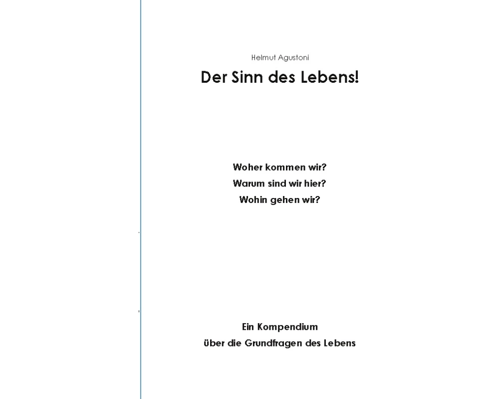 Der Sinn des Lebens