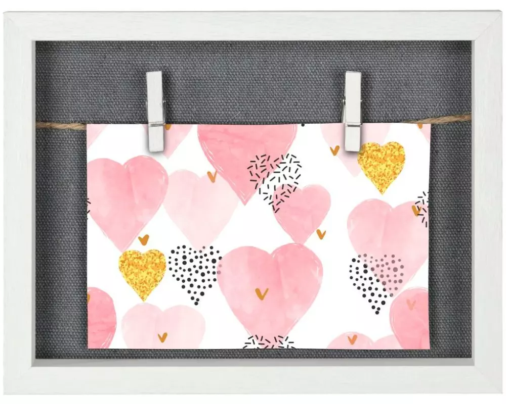 Hama Bilderrahmen Muro Weiss, 16.5 x 21.5 cm