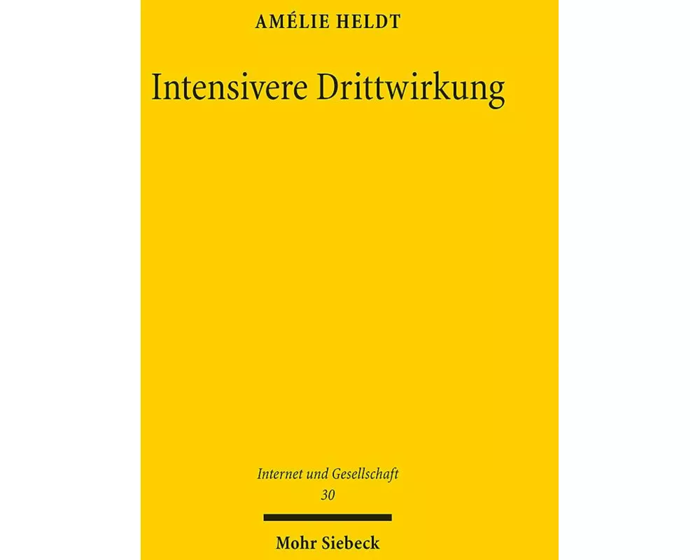 Intensivere Drittwirkung