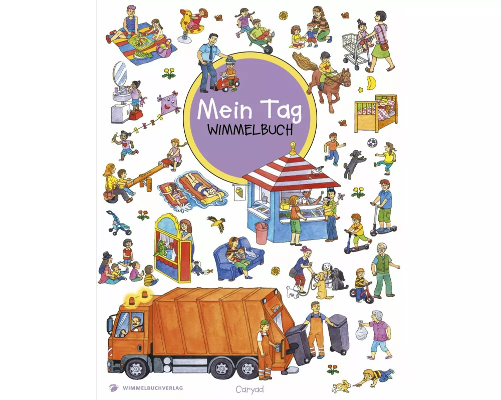 Mein Tag Wimmelbuch Pocket