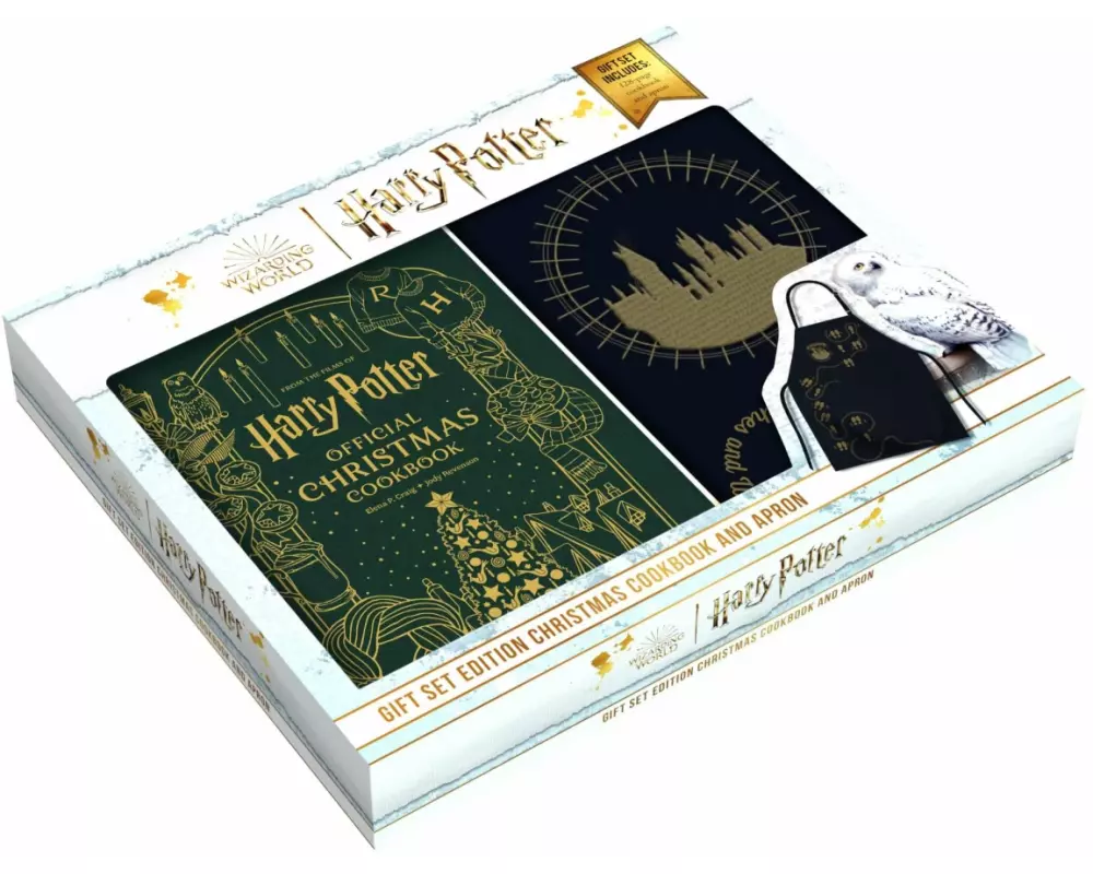 Harry Potter: Gift Set Edition Christmas Cookbook and Apron