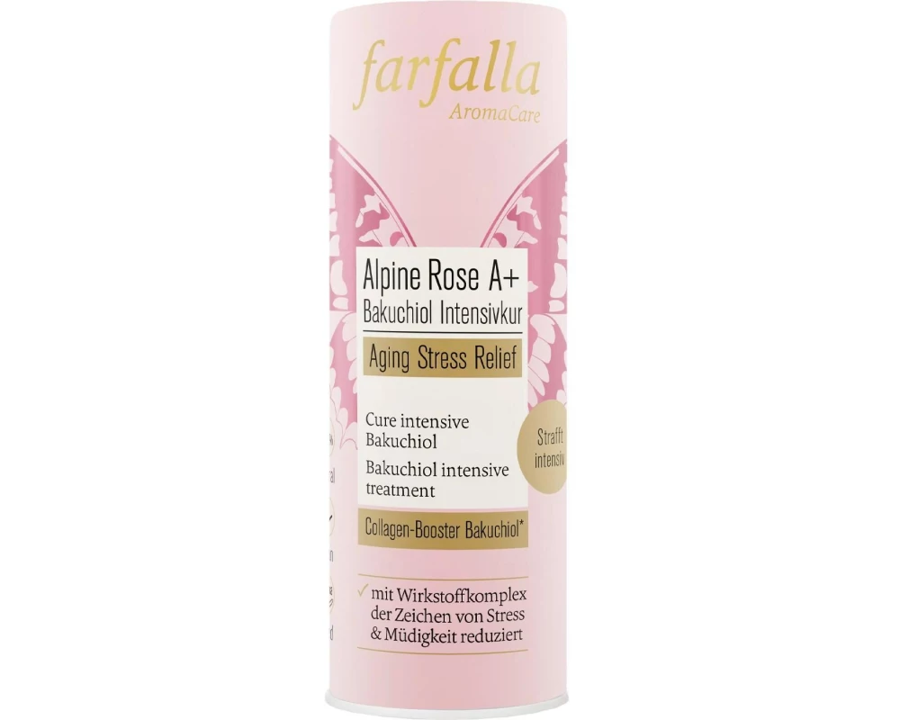 Farfalla Intensivkur Bakuchiol Alpenrose A+ 15 ml 15 ml