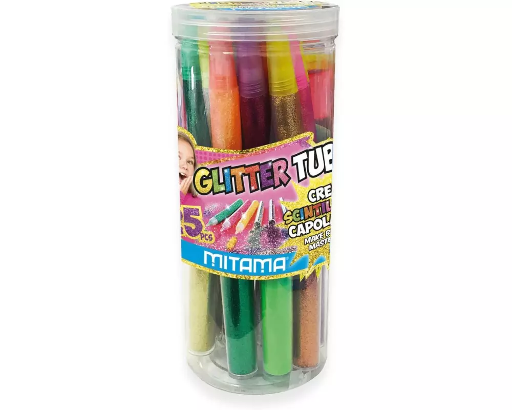 Mitama Mitama Glitter Glue Tube, Set x25
