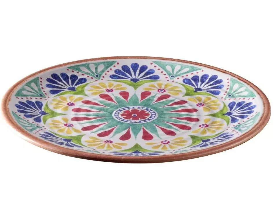 APS APS Teller Arabesque 33 x 2 cm, Mehrfarbig