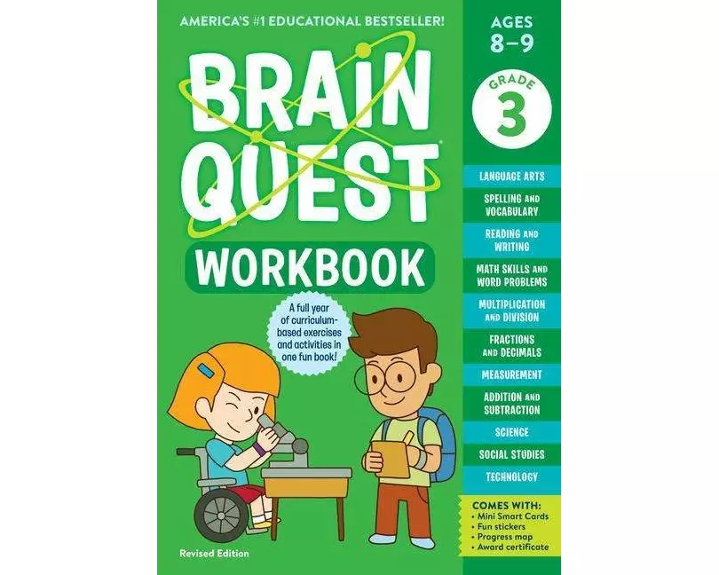 Brain Quest Workbook: 3rd Grade (Revised Edition)