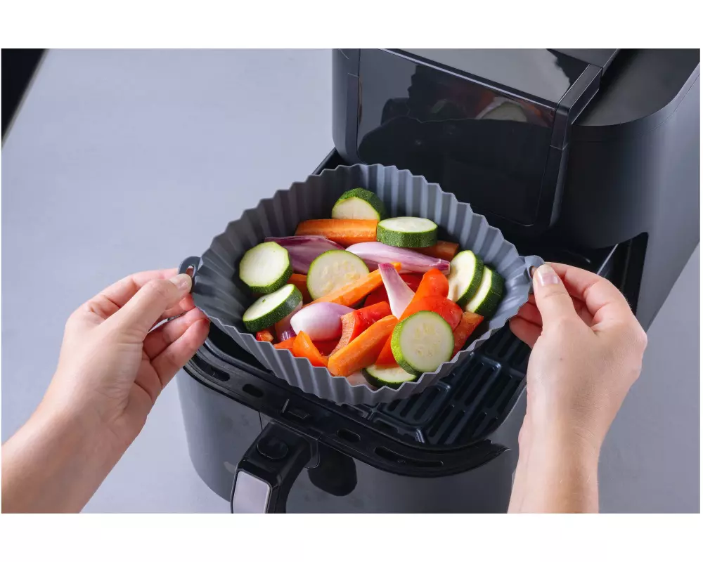 Fackelmann Silikonform Airfryer, Ø 180 mm