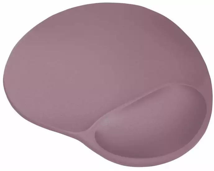 Trust Ergonomische Mausmatte BigFoot Pink