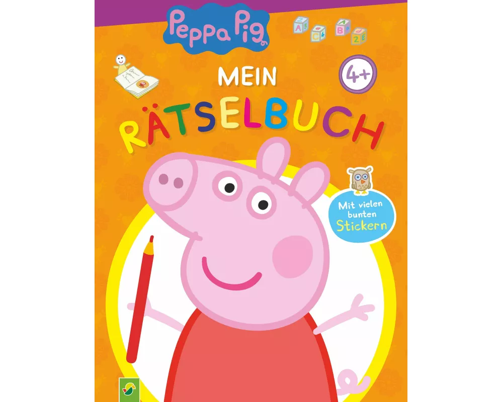 Peppa Pig Mein Rätselbuch