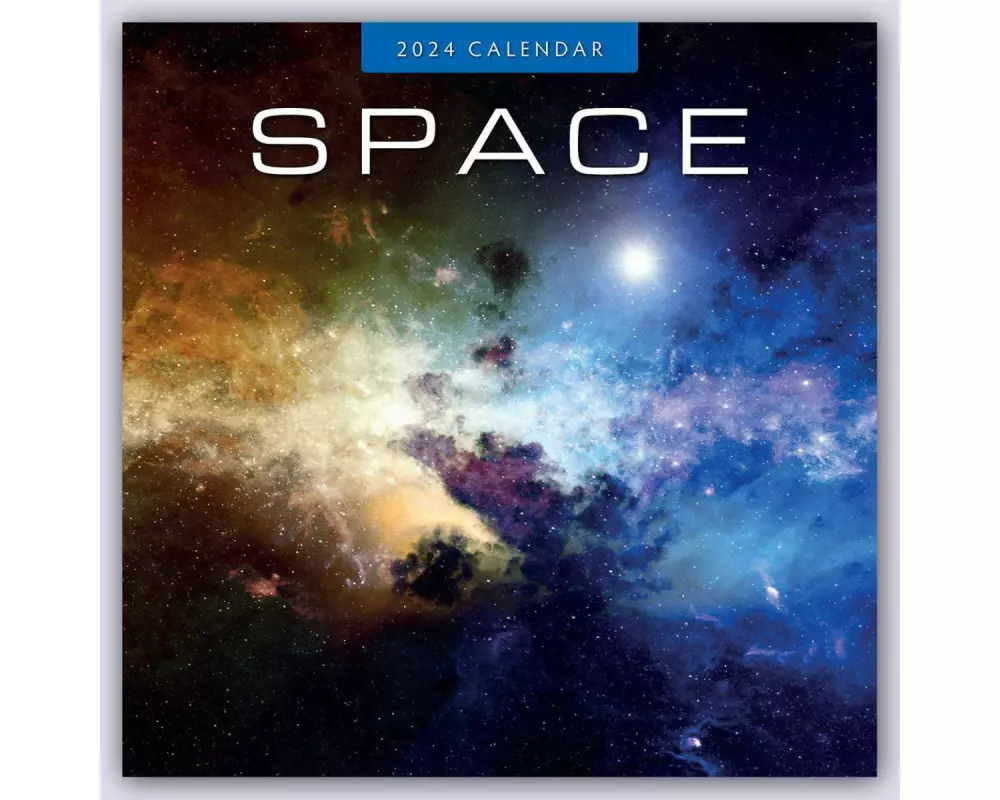 Space 2024 Square Wall Calendar