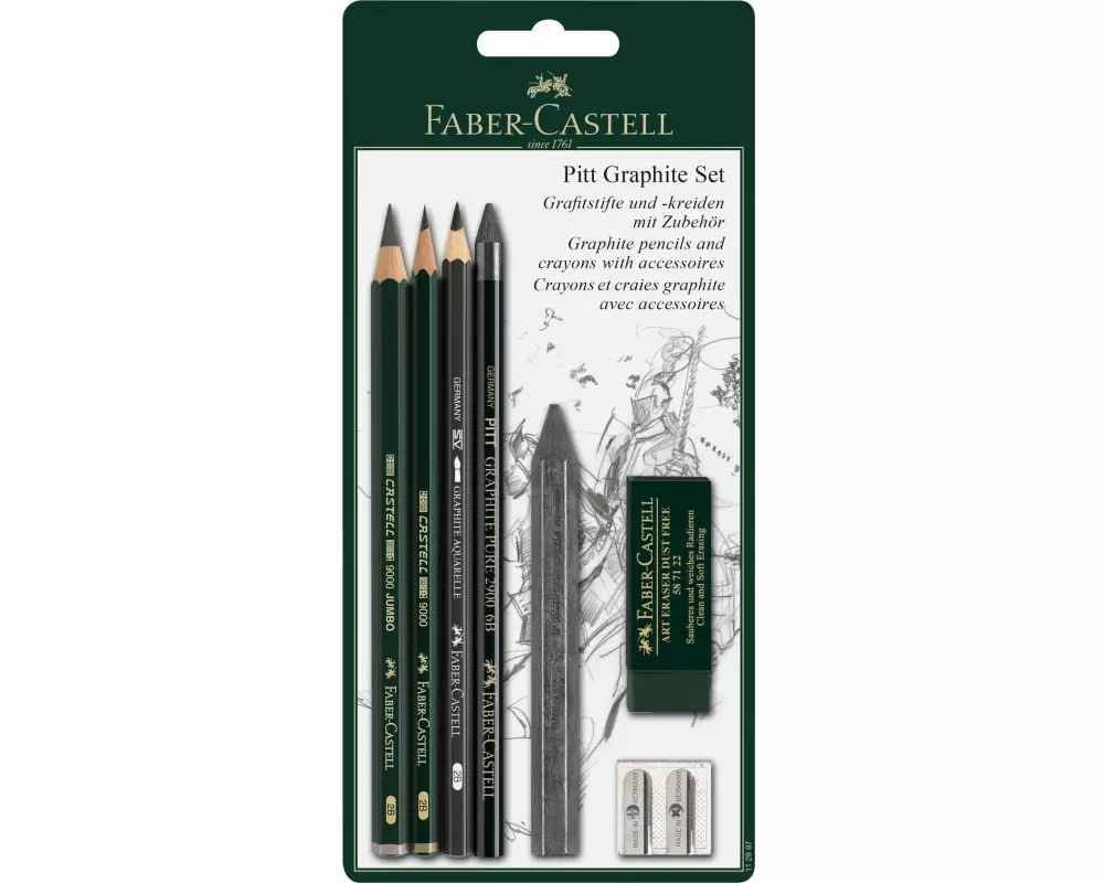 Faber-Castell Graphitstift Faber-Castell 7-teilig
