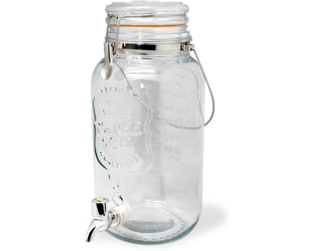 Vin Bouquet Getränkespender Getränkespender 4 Liter, Transparent