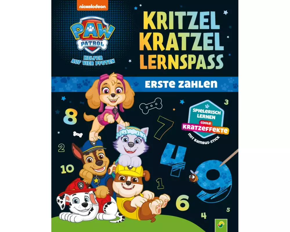 PAW Patrol Kritzel-Kratzel-Lernspaß: Erste Zahlen